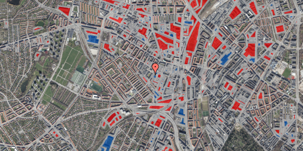 Jordforureningskort på Vibevej 16, st. , 2400 København NV