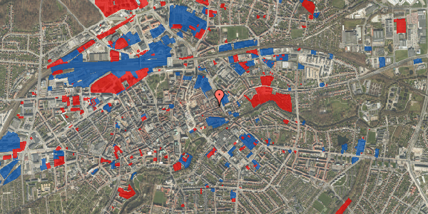 Jordforureningskort på Overgade 44B, 1. , 5000 Odense C