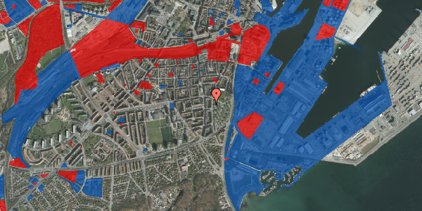 Jordforureningskort på Hendrik Pontoppidans Gade 10, 4. th, 8000 Aarhus C