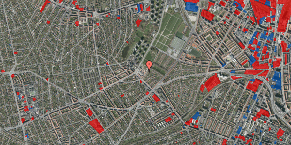 Jordforureningskort på Rødkildevej 3, 2400 København NV