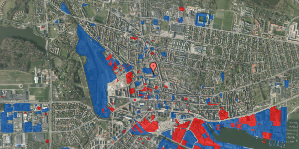 Jordforureningskort på Tobaksgården 9, st. , 8700 Horsens