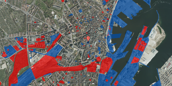 Jordforureningskort på Østergade 1, 1. 1, 8000 Aarhus C