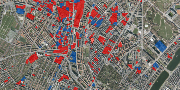 Jordforureningskort på Hillerødgade 1, 2200 København N