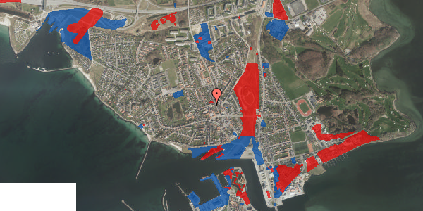 Jordforureningskort på Halsskov Tværvej 5, 4220 Korsør