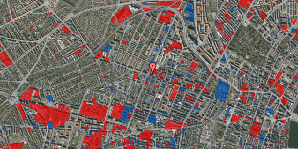 Jordforureningskort på Nordre Fasanvej 98, 2000 Frederiksberg