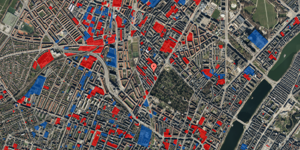 Jordforureningskort på Bjelkes Allé 16, 1. th, 2200 København N