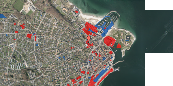 Jordforureningskort på Marienlyst Alle 2, . 9, 3000 Helsingør