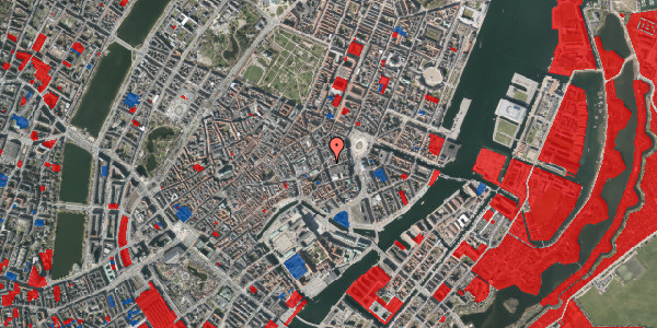 Jordforureningskort på Bremerholm 1, 1069 København K
