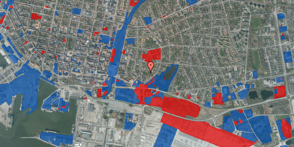 Jordforureningskort på Manøgade 5A, 6700 Esbjerg