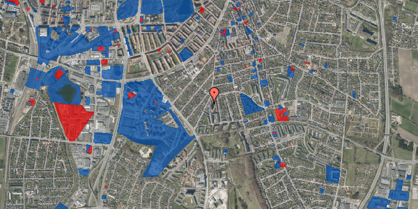 Jordforureningskort på Petersborgvej 69, 9000 Aalborg