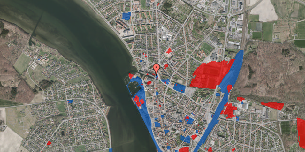 Jordforureningskort på Slotsbryggen 14A, 4800 Nykøbing F