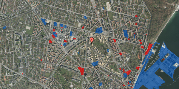 Jordforureningskort på Karl Verners Vej 6, 1. 208, 8000 Aarhus C