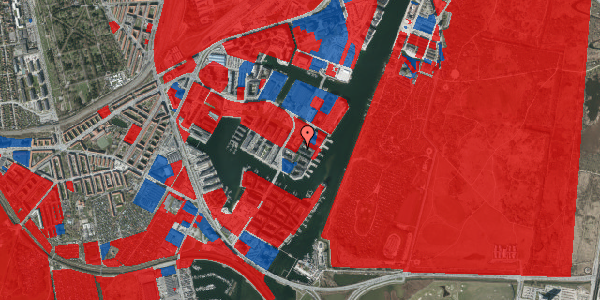 Jordforureningskort på Teglholmens Østkaj 45, 2. th, 2450 København SV