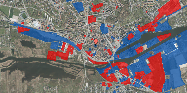 Jordforureningskort på Kirkegade 13A, 8900 Randers C