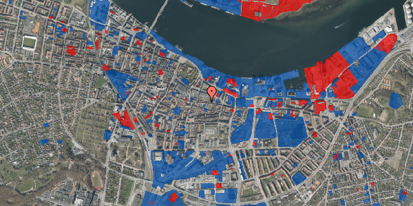 Jordforureningskort på Nørregade 16, 9000 Aalborg