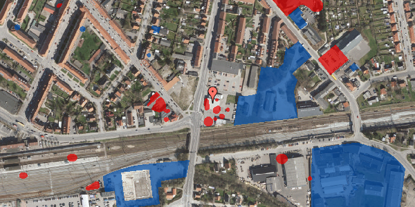 Jordforureningskort på Næstvedvej 19, 4100 Ringsted