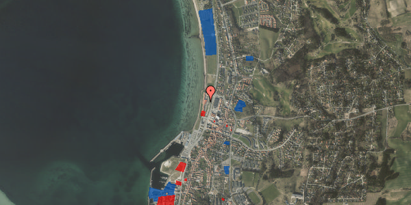 Jordforureningskort på Ndr. Strandvej 3, st. , 8400 Ebeltoft