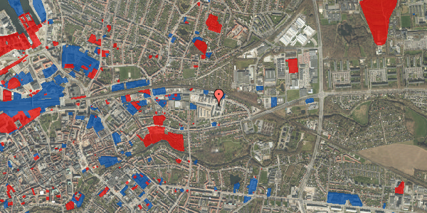 Jordforureningskort på Østerlunden 45A, 5000 Odense C