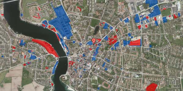 Jordforureningskort på Perlegade 75, 6400 Sønderborg