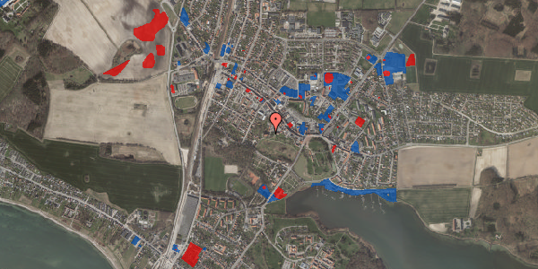 Jordforureningskort på Kirketorvet 14A, 4760 Vordingborg