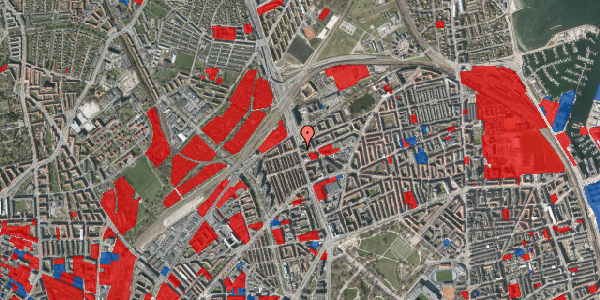 Jordforureningskort på Lyngbyvej 72, 1. th, 2100 København Ø