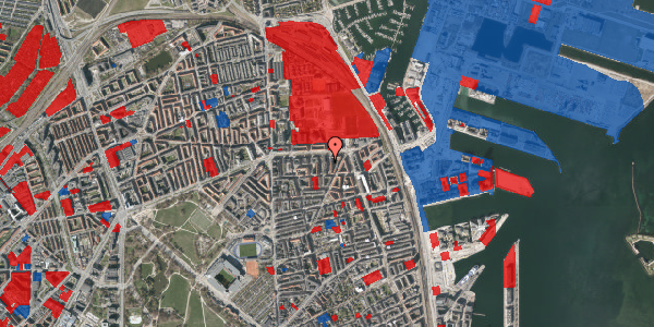 Jordforureningskort på Svendborggade 5, st. , 2100 København Ø