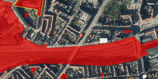 Jordforureningskort på Frederiks Allé 60, 2. th, 8000 Aarhus C