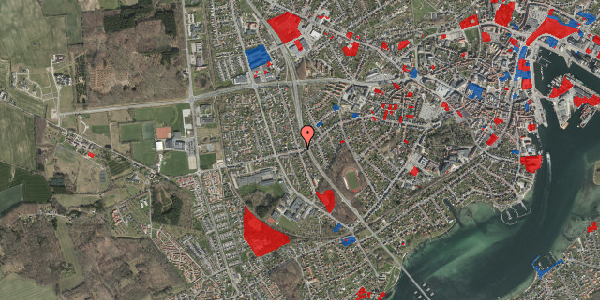 Jordforureningskort på Høje Bøge Vej 66C, st. , 5700 Svendborg