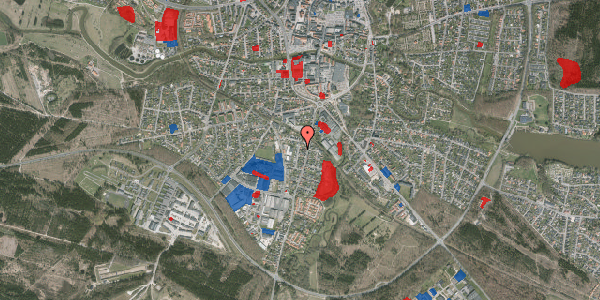 Jordforureningskort på Trekronervej 3, 7500 Holstebro