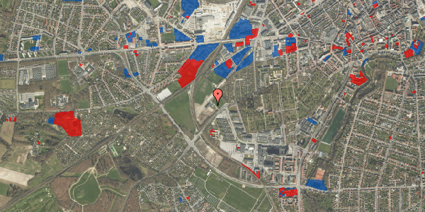 Jordforureningskort på Falen 95, 5000 Odense C