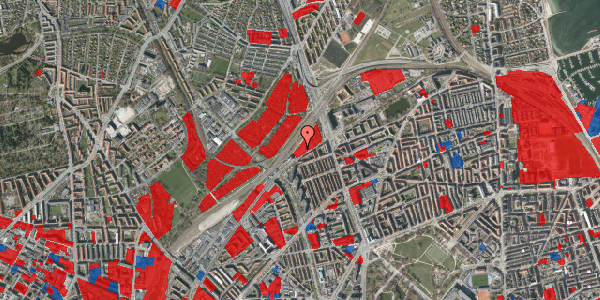 Jordforureningskort på Rovsingsgade 28, 7. mf, 2100 København Ø