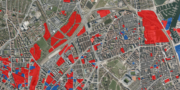 Jordforureningskort på H.P. Ørums Gade 6, 3. , 2100 København Ø