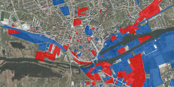 Jordforureningskort på Rådhusstræde 2, st. 9, 8900 Randers C