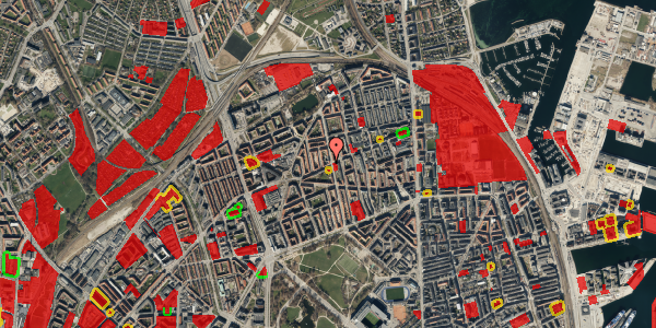 Jordforureningskort på Nygårdsvej 50, st. mf, 2100 København Ø