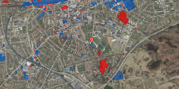 Jordforureningskort på Parkvej 43, 4200 Slagelse