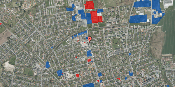 Jordforureningskort på Falbe Hansens Vej 1, 8920 Randers NV