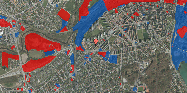 Jordforureningskort på Tøndergade 90, kl. th, 8000 Aarhus C