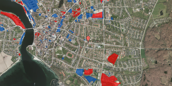 Jordforureningskort på Ringgade 98, 6400 Sønderborg