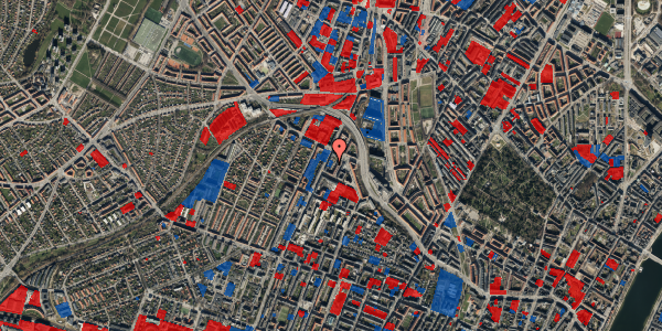 Jordforureningskort på Nordre Fasanvej 150A, st. , 2000 Frederiksberg