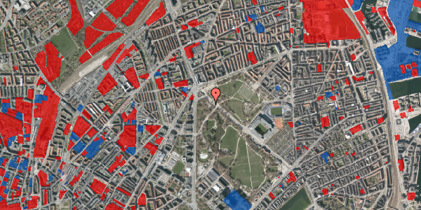 Jordforureningskort på Edel Sauntes Allé 25, 2100 København Ø