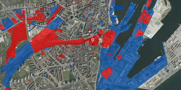 Jordforureningskort på Jægergårdsgade 97, st. , 8000 Aarhus C