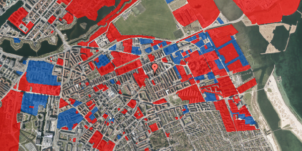 Jordforureningskort på Østrigsgade 14, 2300 København S