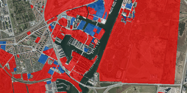 Jordforureningskort på Teglholmens Østkaj 65, 3. th, 2450 København SV