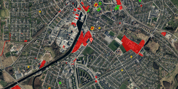 Jordforureningskort på Vordingborgvej 61D, st. , 4700 Næstved