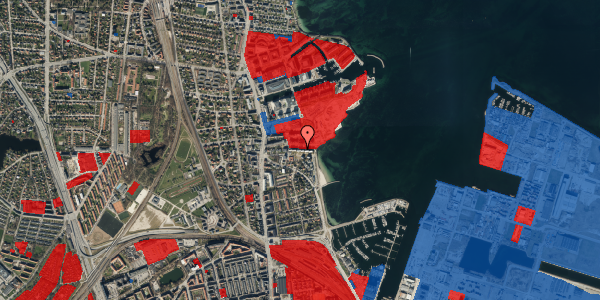 Jordforureningskort på Scherfigsvej 17, 2100 København Ø