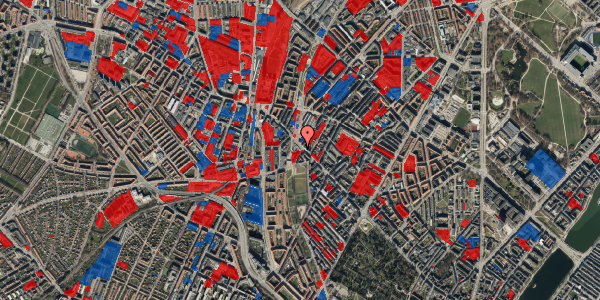 Jordforureningskort på Nørrebrogade 209A, 4. th, 2200 København N