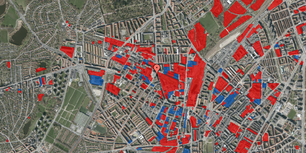 Jordforureningskort på Glasvej 25, 4. , 2400 København NV