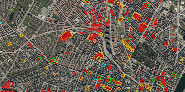 Jordforureningskort på Nordre Fasanvej 173A, st. , 2000 Frederiksberg