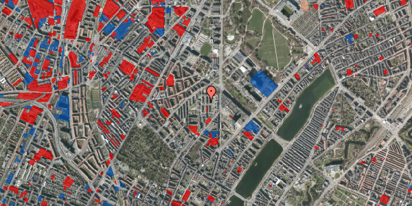 Jordforureningskort på Alléen 3, st. 15, 2200 København N