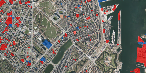 Jordforureningskort på Slagelsegade 8A, 2100 København Ø